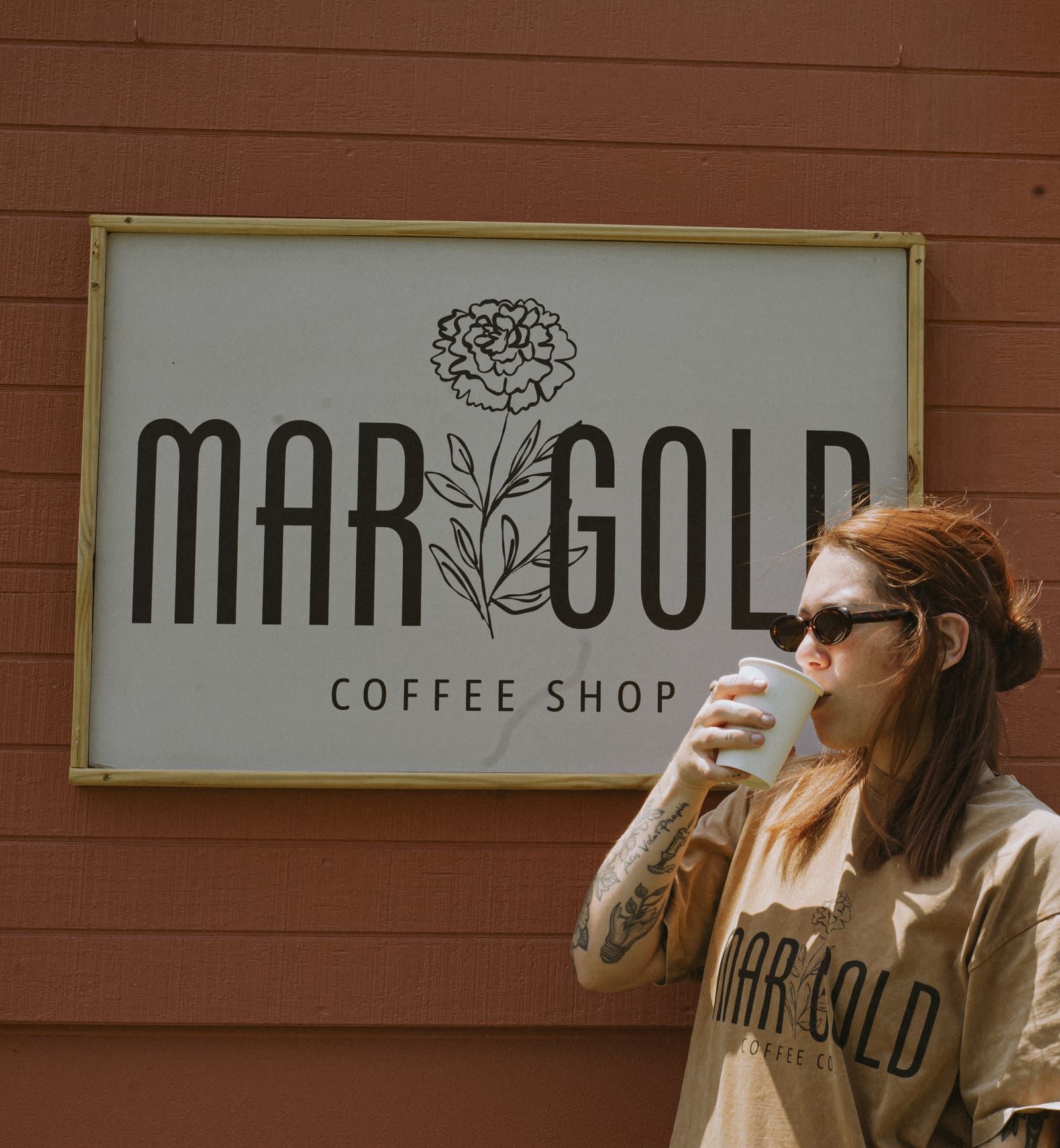 Marigold Coffee Shop truck